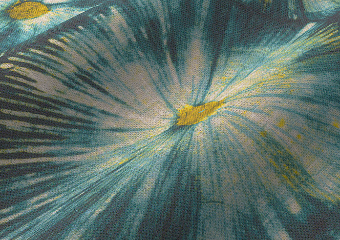 Honeycomb, Teal - Made to Measure Curtains - Image 4